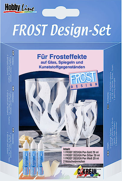 HOBBY LINE Frost Design Malschwämmchen 