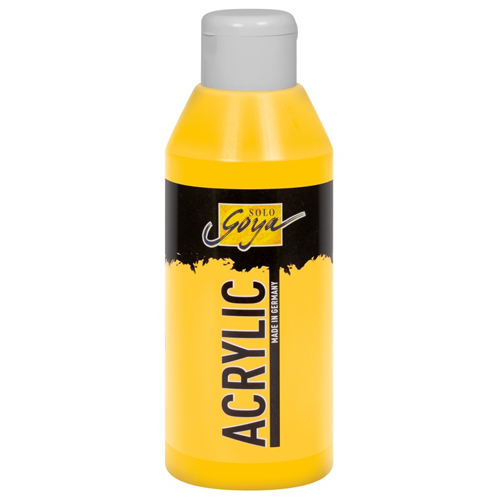Acrylfarbe Solo Goya Acrylic 250 ml - Cadmium Yellow
