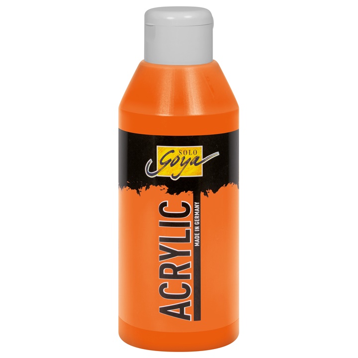 Acrylfarbe Solo Goya Acrylic 250 ml - Genuine Orange