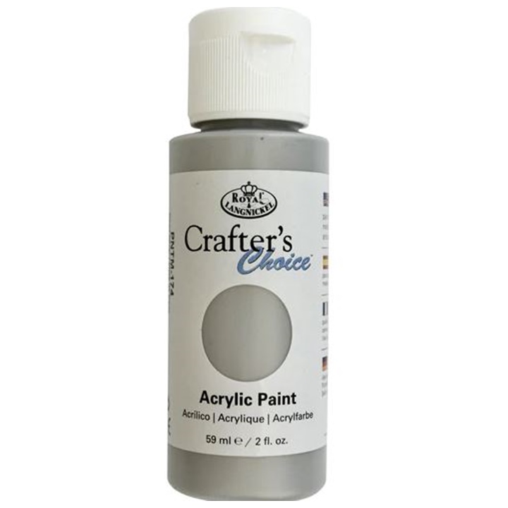 Acrylfarbe Essentials Metals & Pearls - 59 ml - Pearl Silver