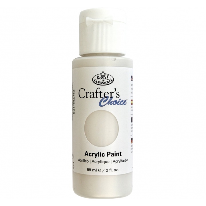 Acrylfarbe Essentials Metals & Pearls - 59 ml - Pearl White
