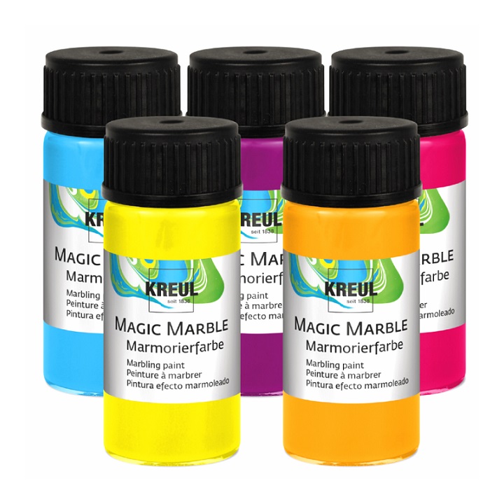 Marmorierfarbe Hobby Line Magic Marble 20 ml - Citron