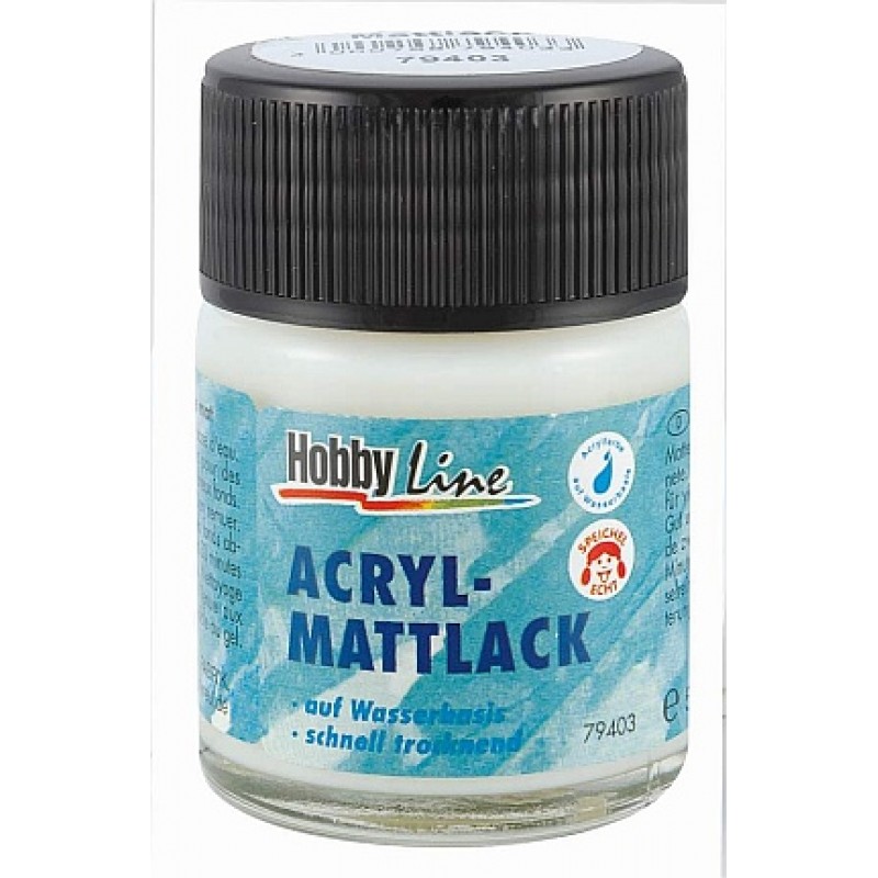 Acryl-matttlack auf Wasserbasis Hobby Line 50 ml 