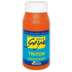 Acrylfarbe Solo Goya TRITON 750 ml - Vermilion