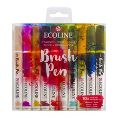 Aquarellstifte Ecoline Brush Pen Fashion | 10er Set