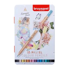 Buntstifte Bruynzeel pastellfarben 12 Stück