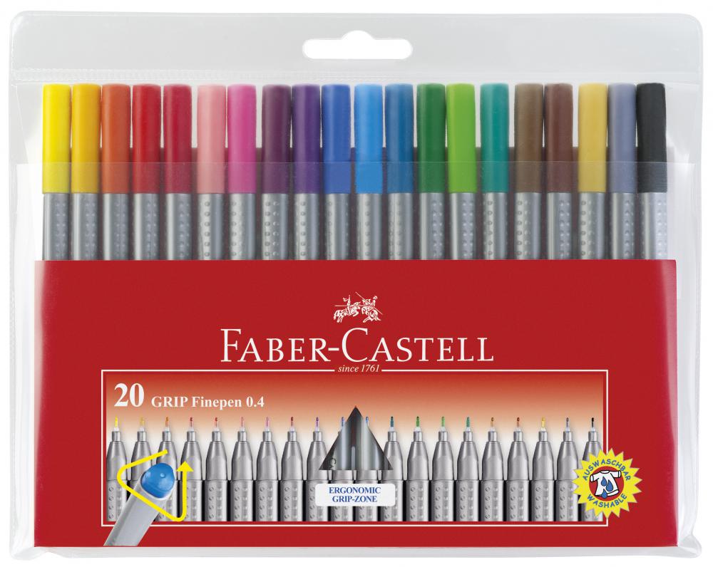 Faber-Castell Gripfinepen 0,4 mm Fineliner