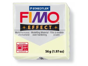 FIMO effect ofenhärtende Modelliermasse - 56 g - Nachtleucht