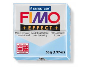 FIMO effect ofenhärtende Modelliermasse - 56 g - Pastell-Aquablau