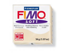 FIMO soft ofenhärtende Modelliermasse - 56 g - Beige