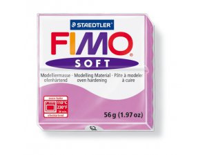 FIMO soft ofenhärtende Modelliermasse - 56 g - Hellviolett