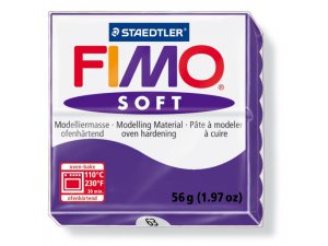 FIMO soft ofenhärtende Modelliermasse - 56 g - Violett