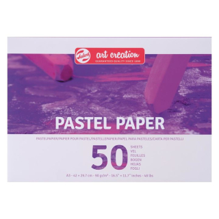 Block mit Pastellpapier 50 Blatt | verschiedene Größen
