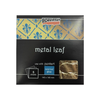 Metallic-Blatt-Blätter