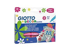 GIOTTO DECOR Textilmarker - 6er-Set