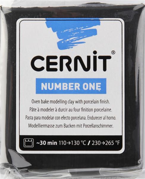 Modelliermasse Cernit 56 g. - Black