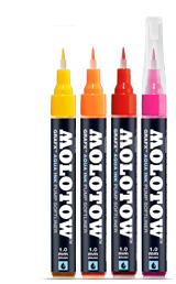 Marker MOLOTOW™ GRAFX Aqua Ink Pump Softliner - Turquoise