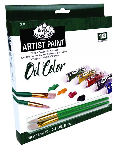 Öl-Farben ARTIST Paint 18 x 12 ml