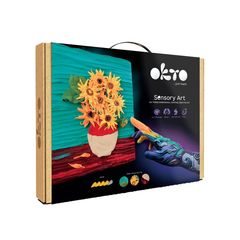 OKTO Kreatives 3D-Set "Sonnenblumen" 30 x 40 cm