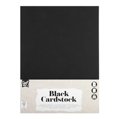 Schwarzer Papierblock A4 10 Blatt