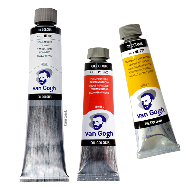 Ölfarbe Van Gogh 40 ml - Kadmiumrot dunkel