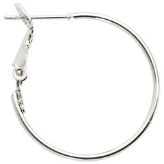25-mm-Ohrring-Ringe | Silver