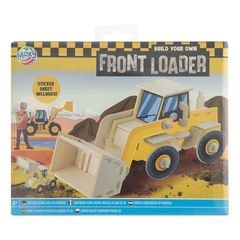 3D-Holzpuzzle mit Aufklebern | Bagger