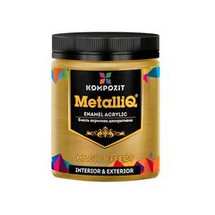 MetalliQ Composite Metallic-Acrylfarbe 500g | Golden