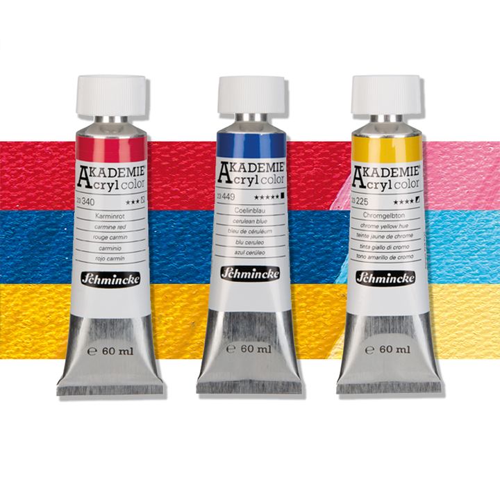 Acrylfarben Schmincke AKADEMIE 60 ml | different colours