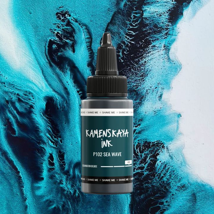 Alkoholtinte KAMENSKAYA DELAMINATING 30ml | P-102 Sea waves