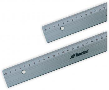 Aluminium-Lineal mit Stahleinlage LENIAR - 100 cm