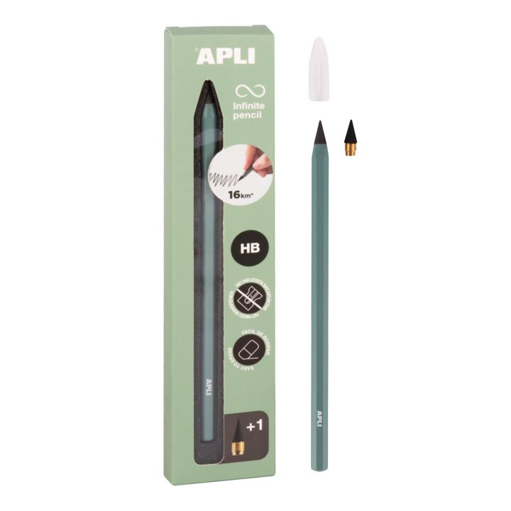 APLI HB Endlos-Bleistift | Green
