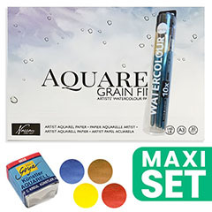 Aquarellmalerei-Set