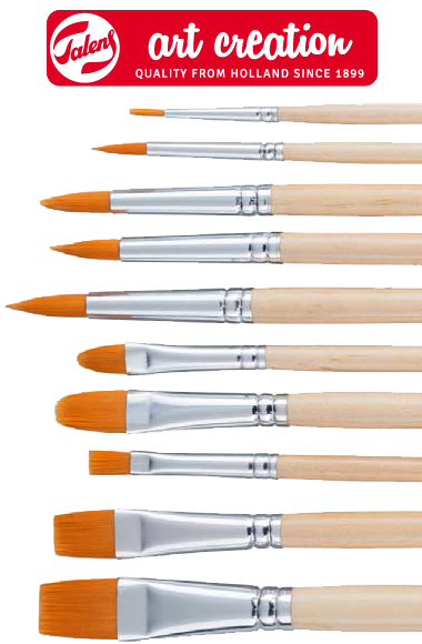 ArtCreation Pinsel - 10-teiliges Set