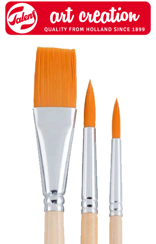 ArtCreation Pinsel für Aquarellmalerei - 3er Set