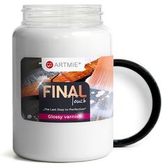 ARTMIE FINAL TOUCH Wasserverdünnbarer Lack 400 ml | Glossy