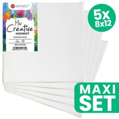 ARTMIE Mini-Leinwand Malerei Hobby Set