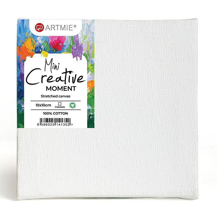 ARTMIE Mini-Malerei-Leinwand | 10x10 cm