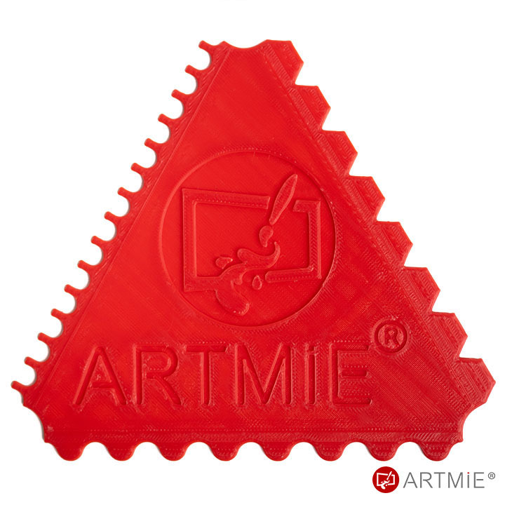3-in-1 Malspachtel für Künstler – ARTMIE Dreieckspachtel No. 3