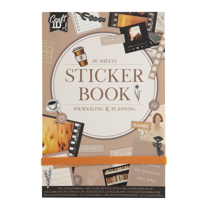 Aufkleber-Buch | journaling and planning