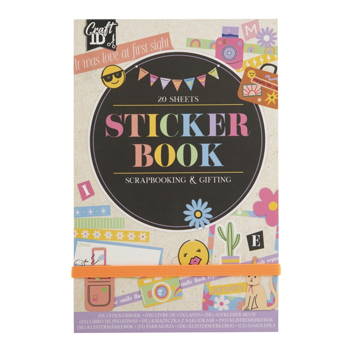 Aufkleber-Buch | scrapbooking and gifting