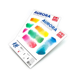 AURORA Heißpress-Aquarellblock | verschiedene Formate