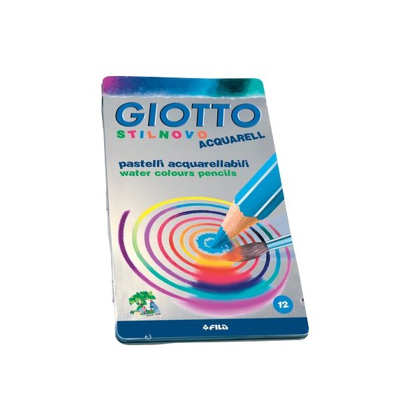 Buntstifte GIOTTO STILNOVO ACQUARELL - 12 Farben