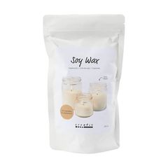 Cremiges Sojawachs für die Kerzenherstellung | Verschiedene Gewichte