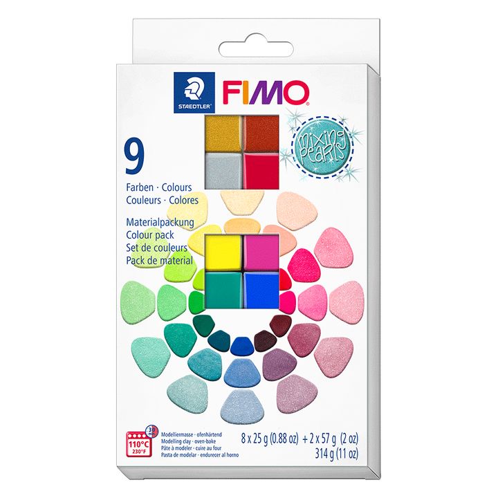 FIMO Effekt-Mischperlen Polymer Clay Set