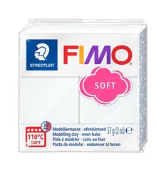 FIMO Weiche Polymer-Ton 57g | White