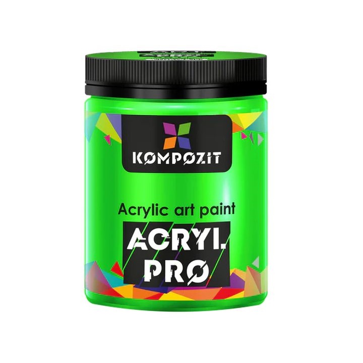 Fluoreszierende Acrylfarbe ACRYL PRO ART Composite 430 ml | 551 green