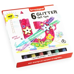 Glitzer-Filzstifte