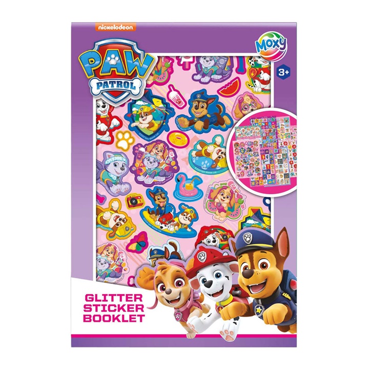 Glitzer-Sticker-Buch Paw Patrol A5