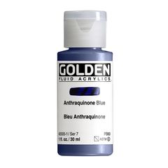 GOLDEN Flüssig-Acrylfarbe 30 ml | 2005 anthracite blue